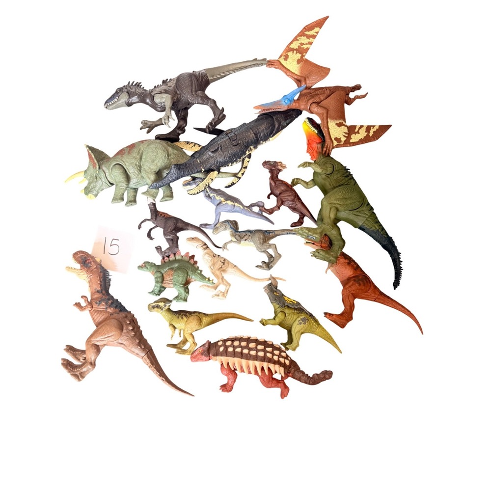 Jurassic World Mattel Dinosaur Action Figure Lot
